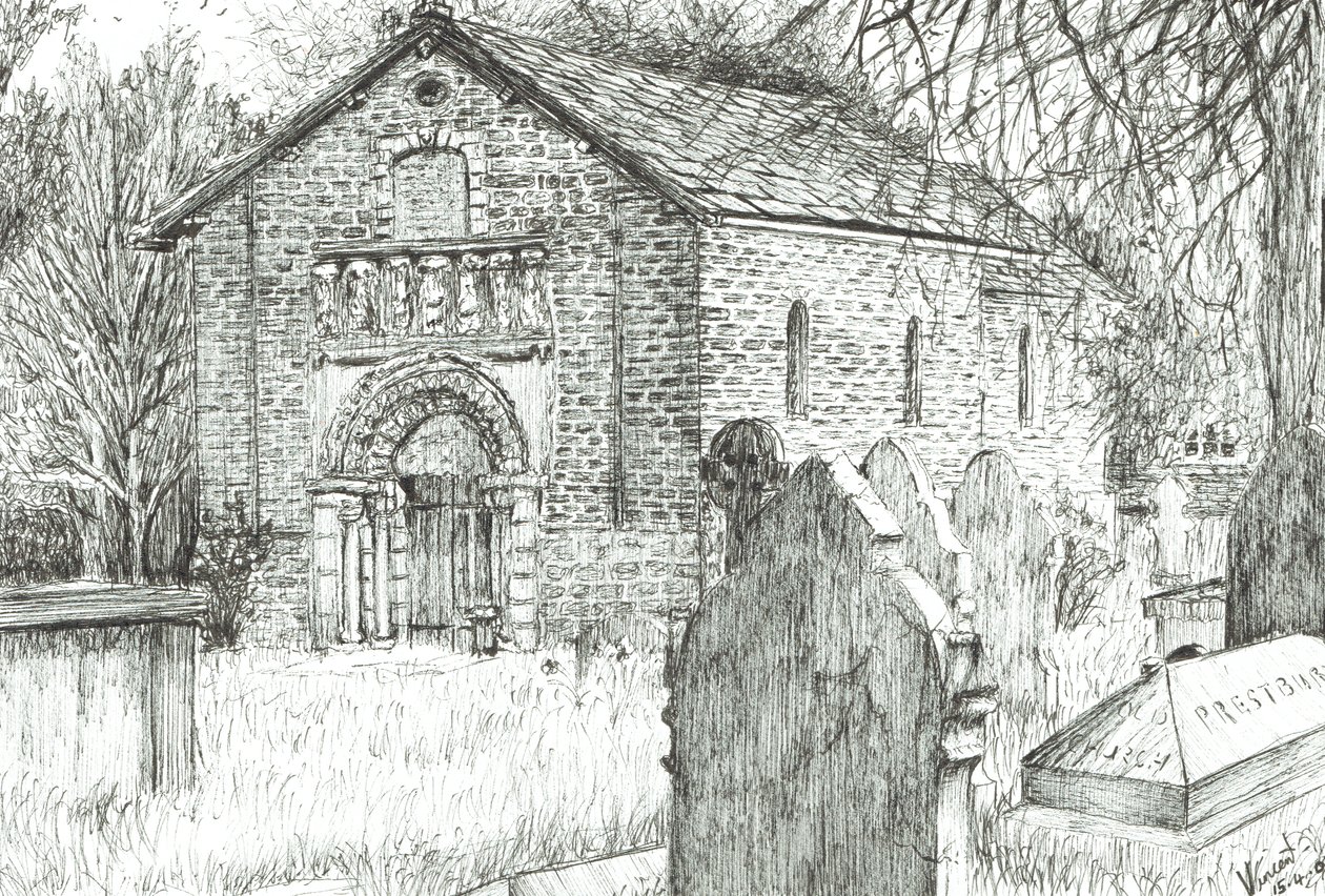 Vecchia Chiesa, Prestbury, 2009 da Vincent Alexander Booth