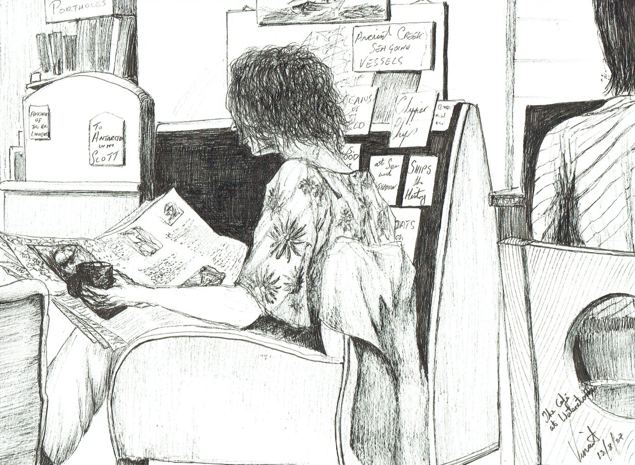 Lettura alla libreria Waterstones di Manchester, 2007 da Vincent Alexander Booth