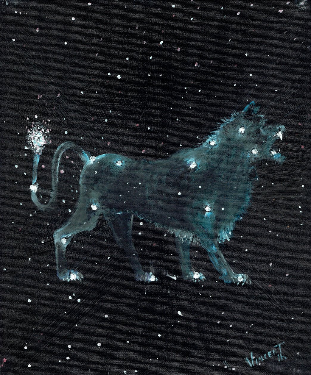 Segno zodiacale Leone da Vincent Alexander Booth