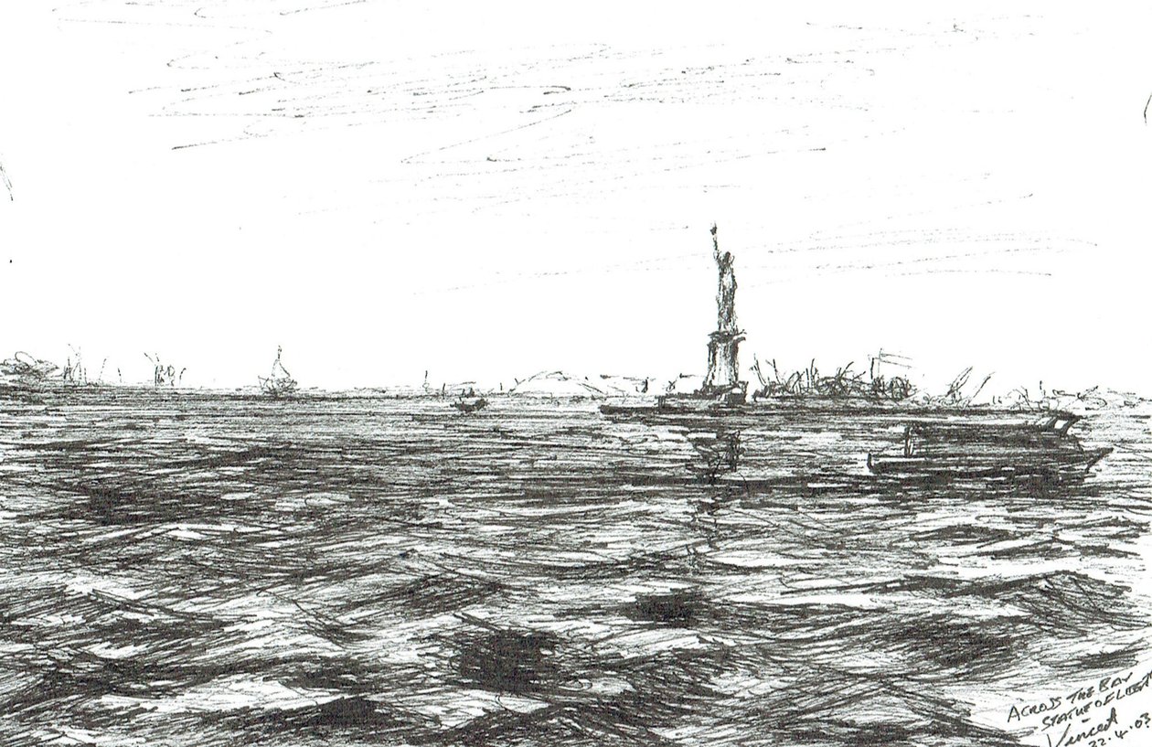 Statua della Libertà, New York da Vincent Alexander Booth