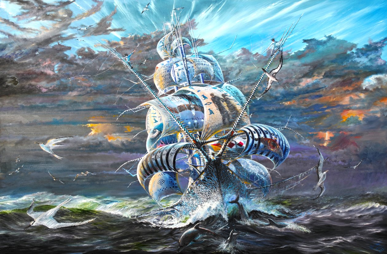 Creatori di Tempeste Tutti gli Oceani e i Mari della Terra, 2020 da Vincent Alexander Booth