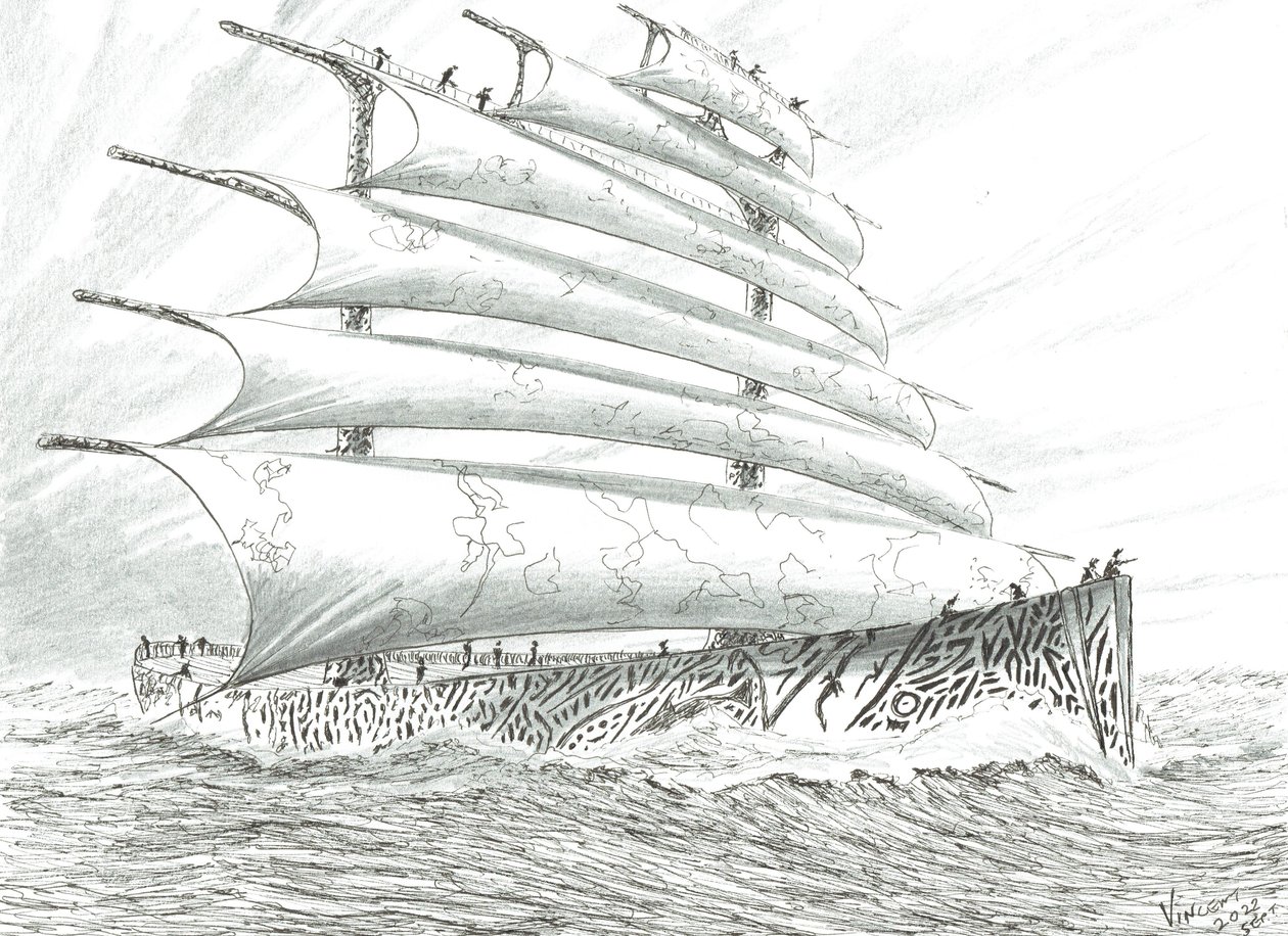 Creatori di tempeste Cape Brett, 2022 da Vincent Alexander Booth