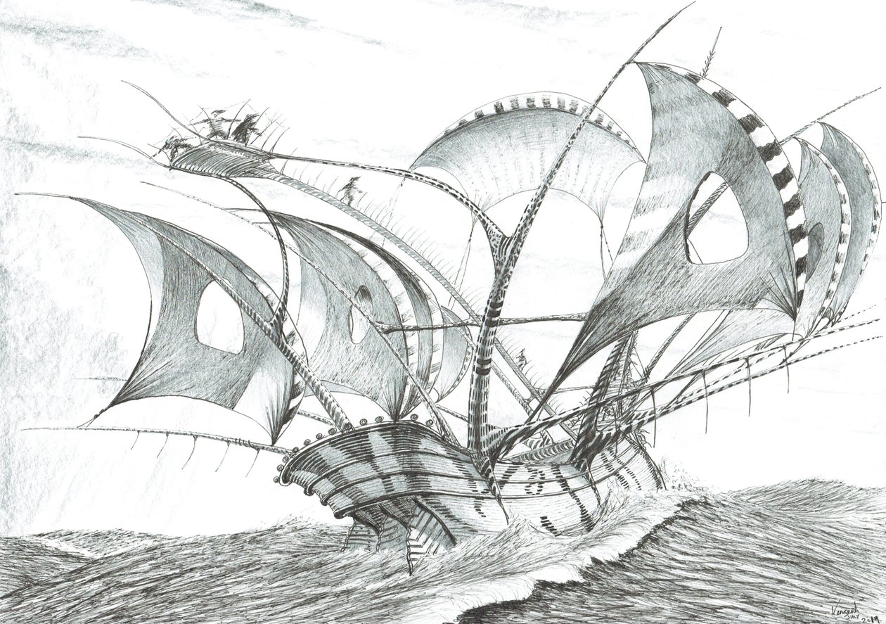 Creatori di tempeste nel mare di Ceram, 2019 da Vincent Alexander Booth