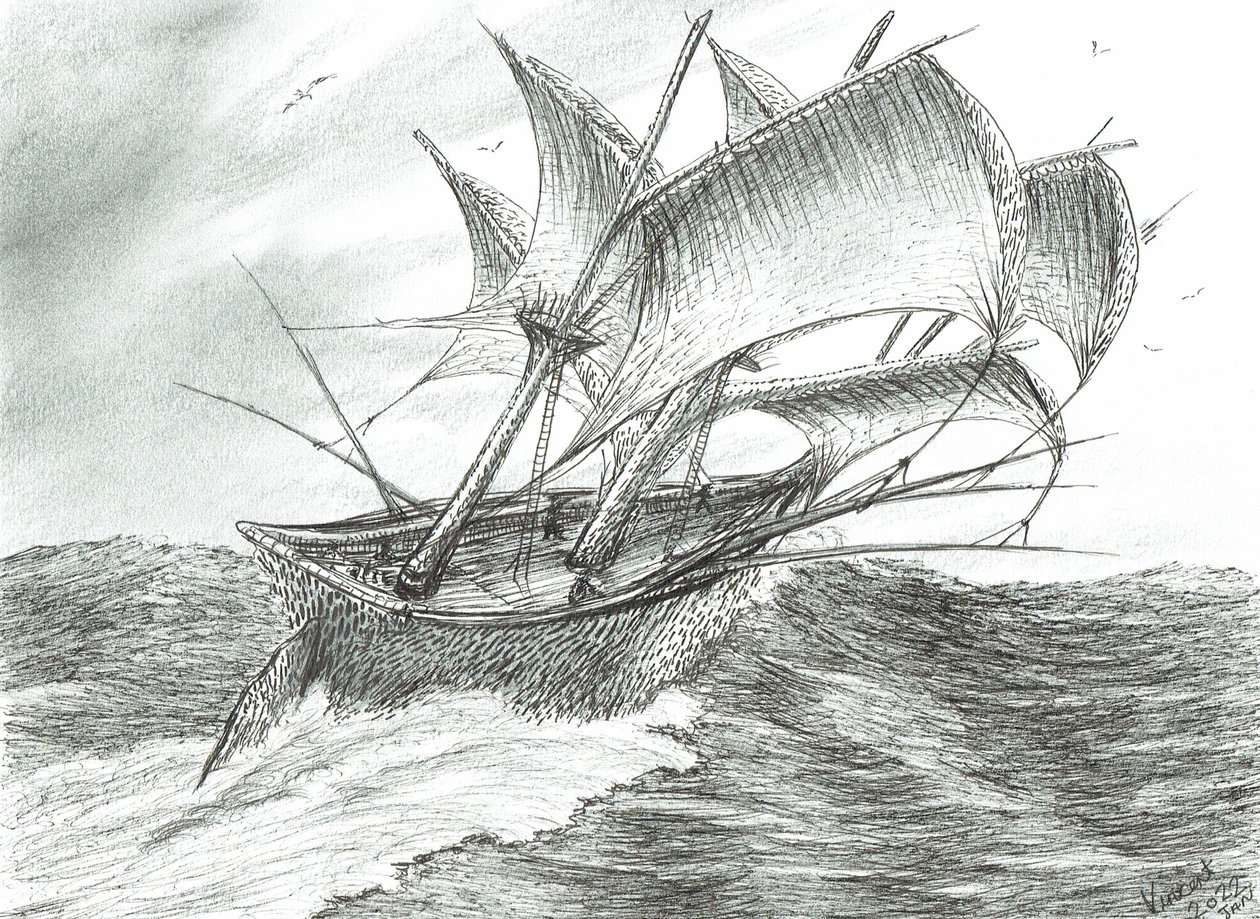 Creatori di tempeste Golfo di Oman da Vincent Alexander Booth