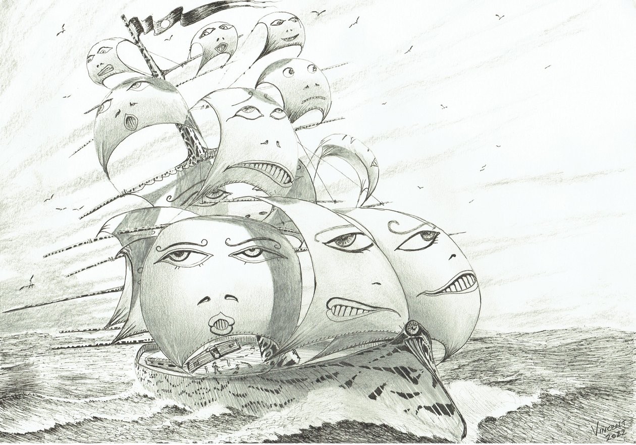 Creatori di tempeste Toyama Wan, 2022 da Vincent Alexander Booth