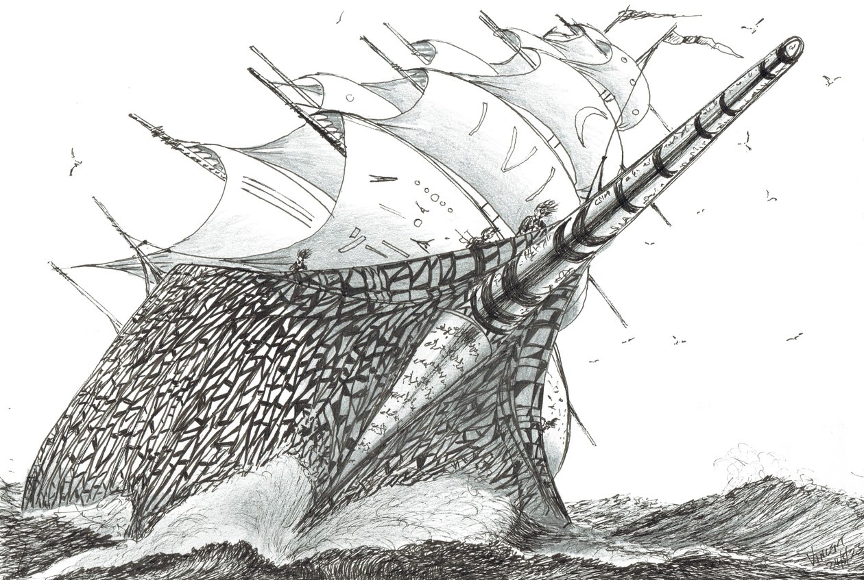 Creatori di tempeste Wellington Strait, 2023 da Vincent Alexander Booth