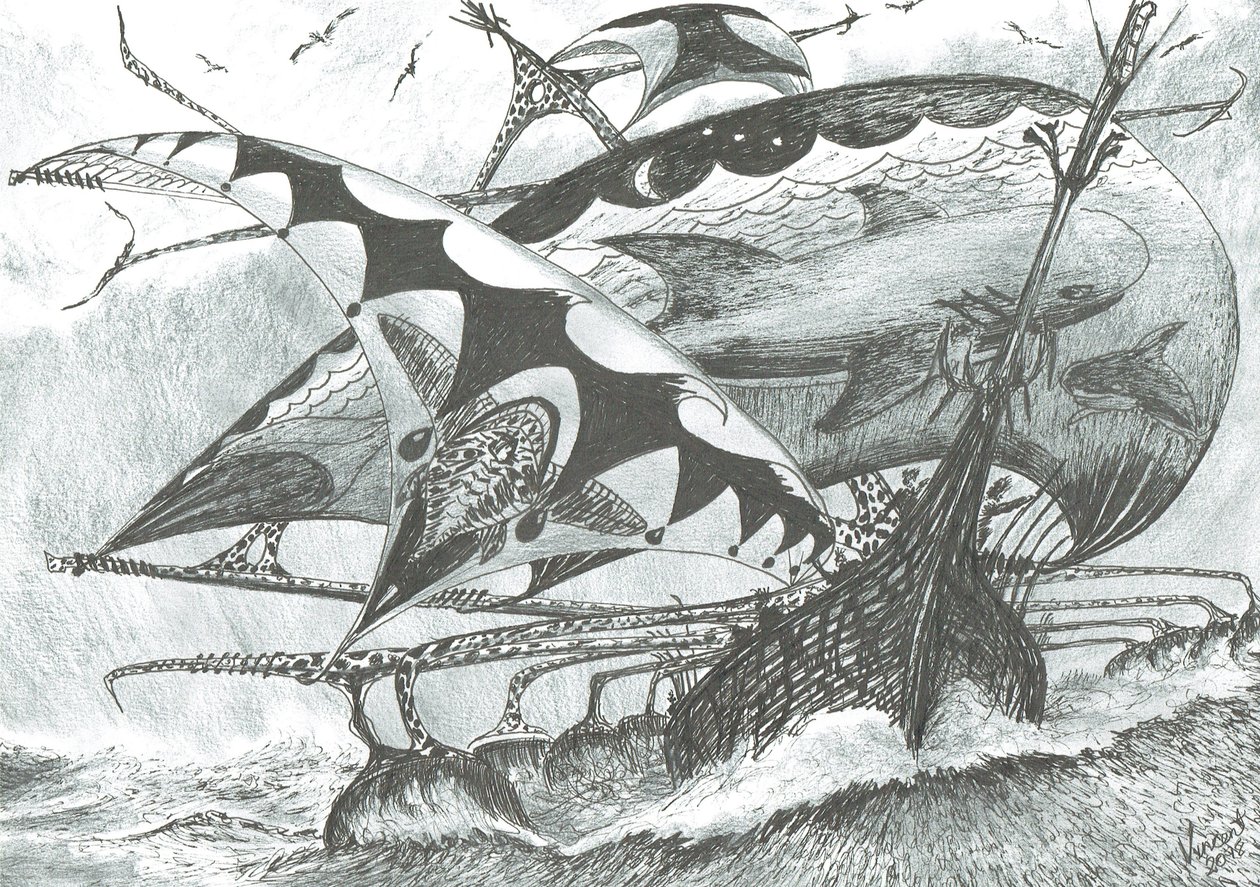 Creatori di tempeste, Mar Egeo, 2018 da Vincent Alexander Booth
