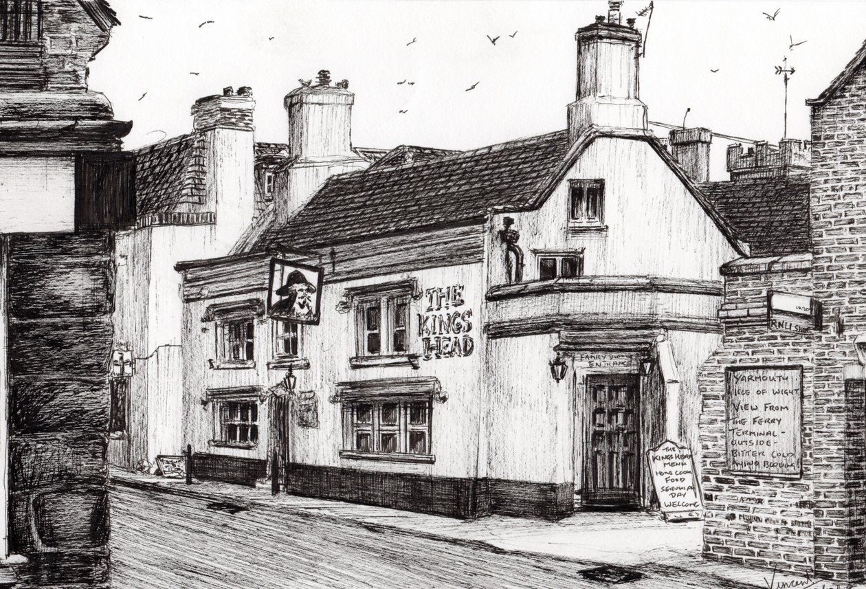 The Kings Head, Yarmouth, 2008 da Vincent Alexander Booth