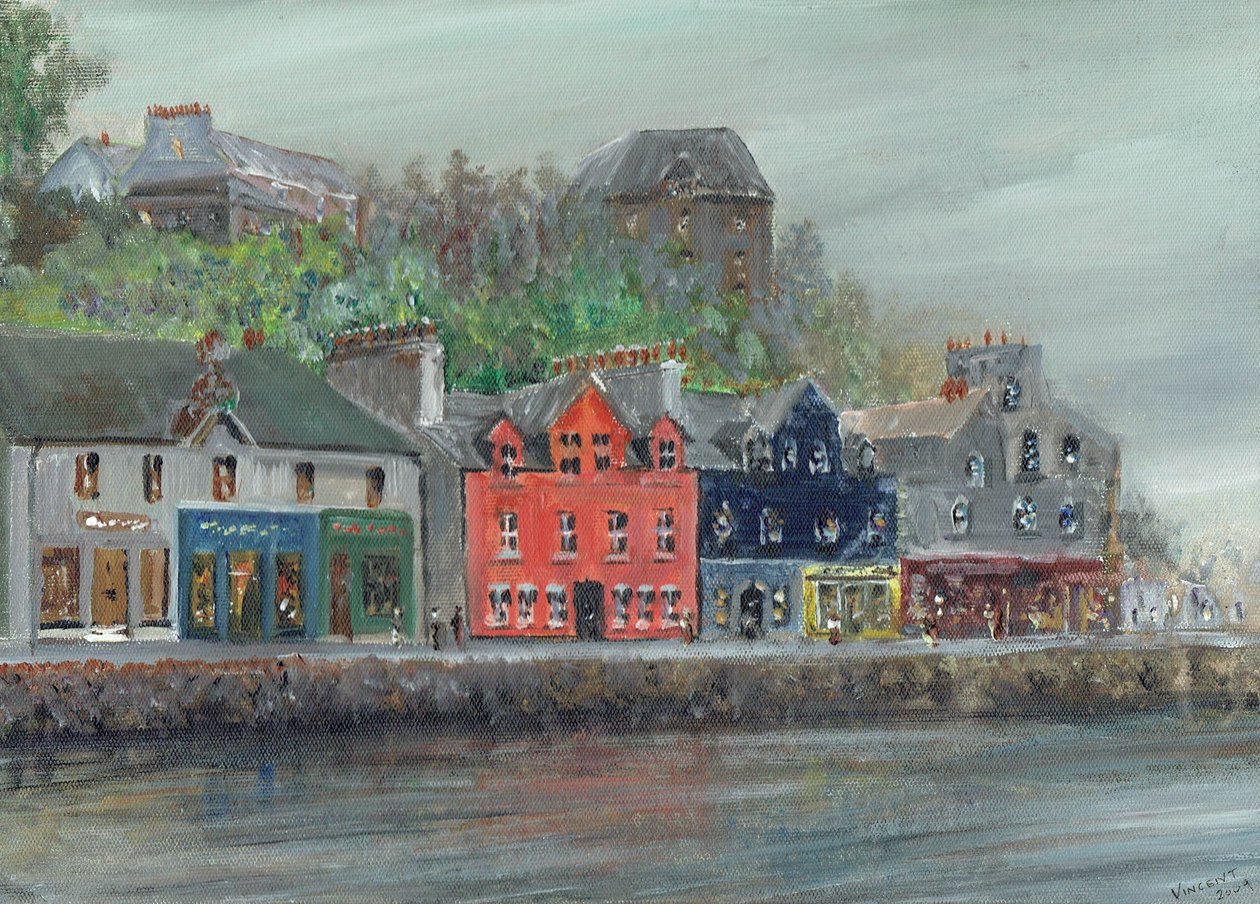 Tobermory sotto la pioggia da Vincent Alexander Booth