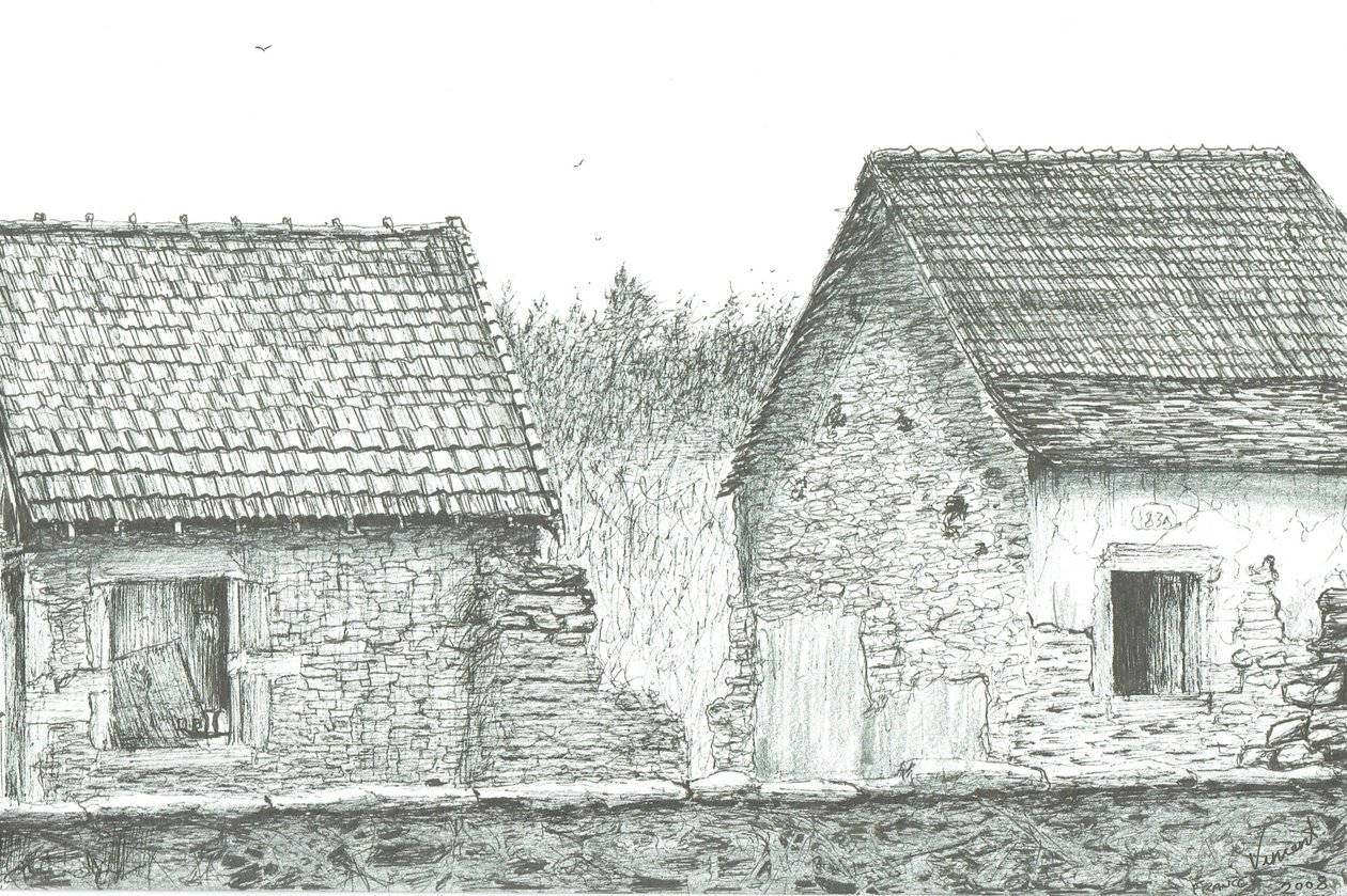 Casa vicino al confine franco-svizzero, 2008 da Vincent Alexander Booth