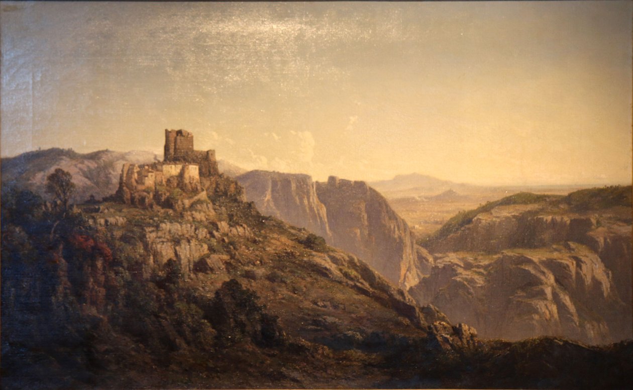 Vista panoramica delle colline dallo Château d