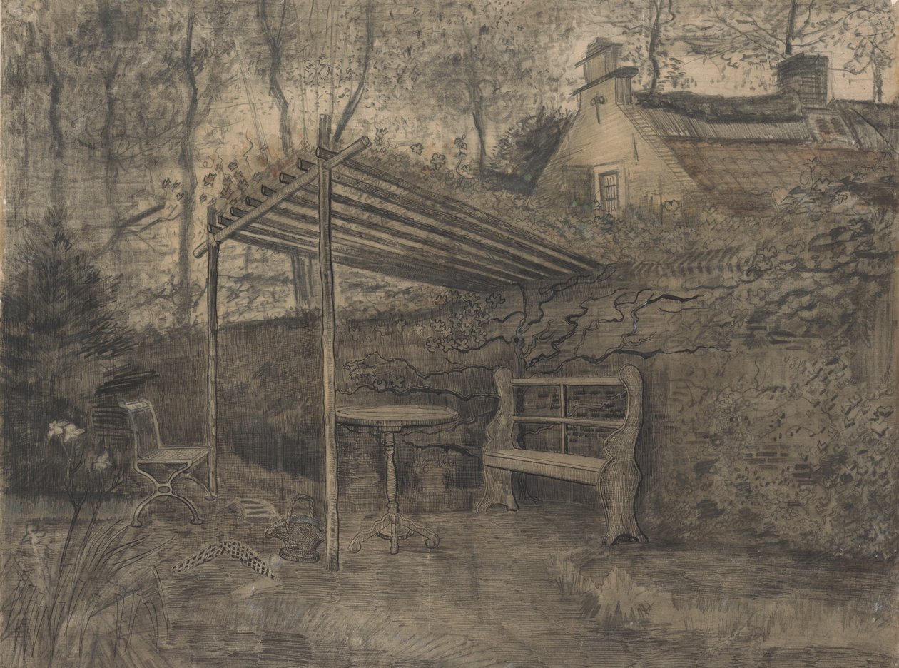 Angolo di un giardino da Vincent van Gogh