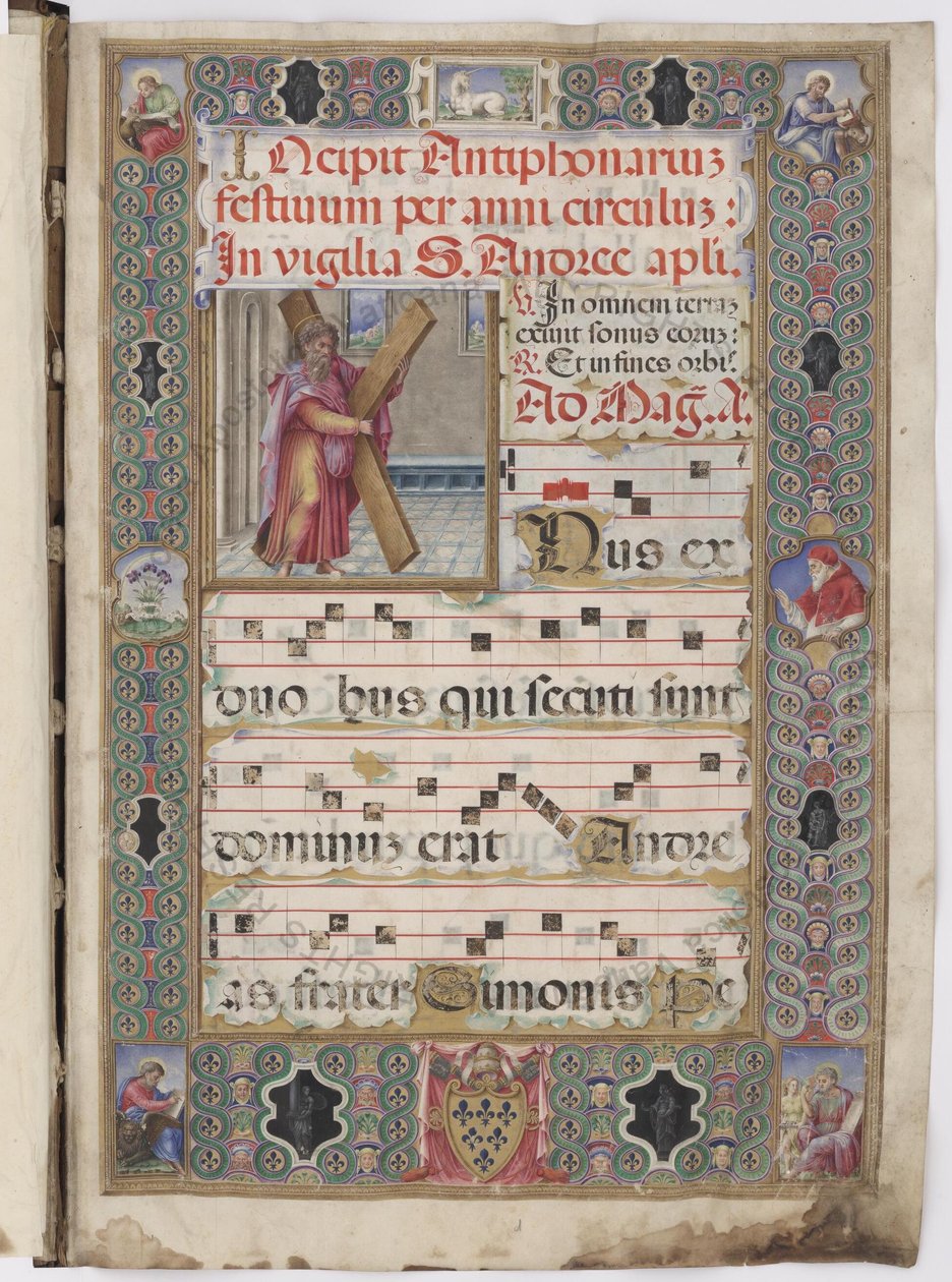 Antifonario della Cappella Sistina, Proprio dei Santi, Sant