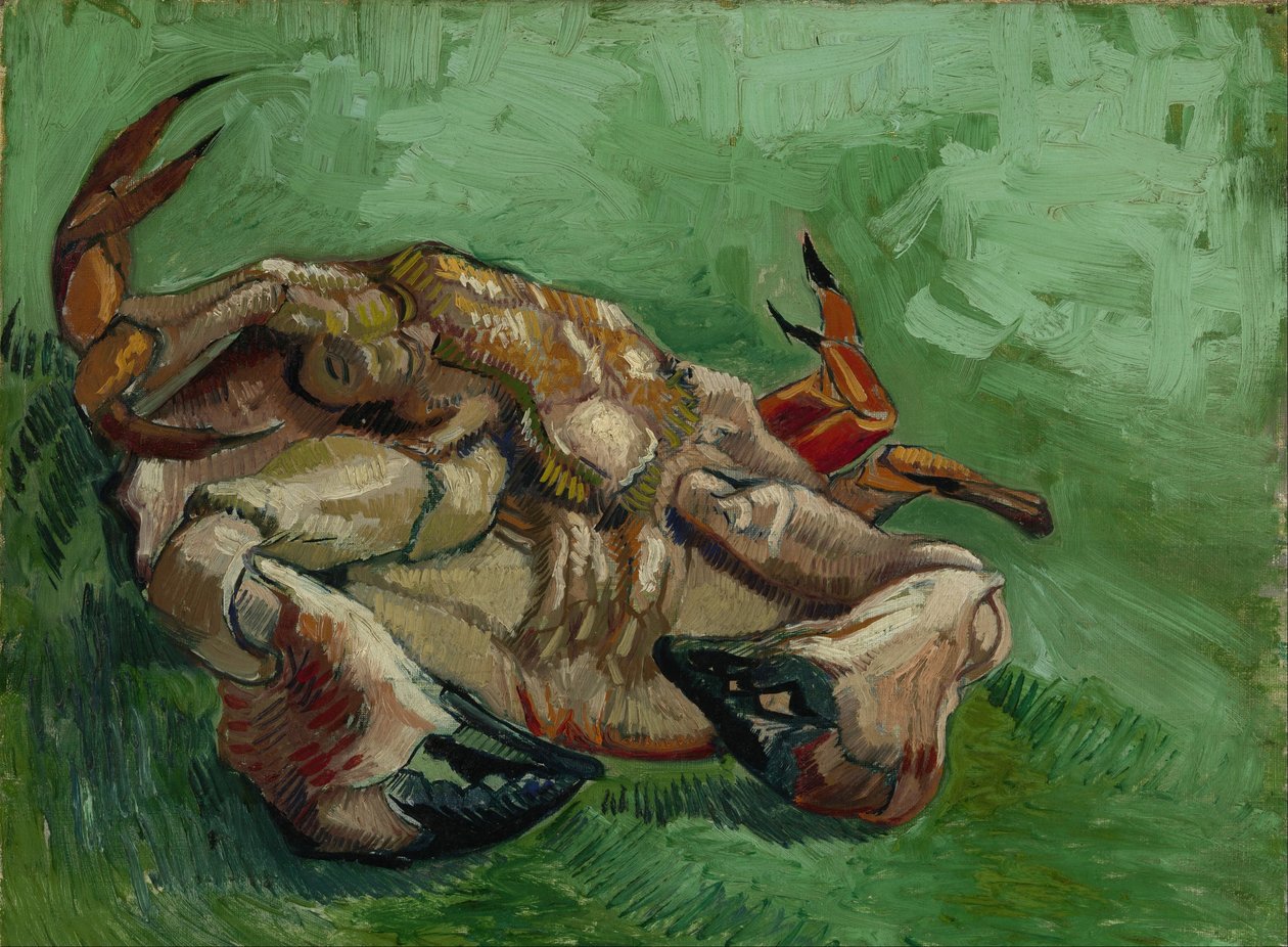 Un granchio sulla schiena da Vincent van Gogh