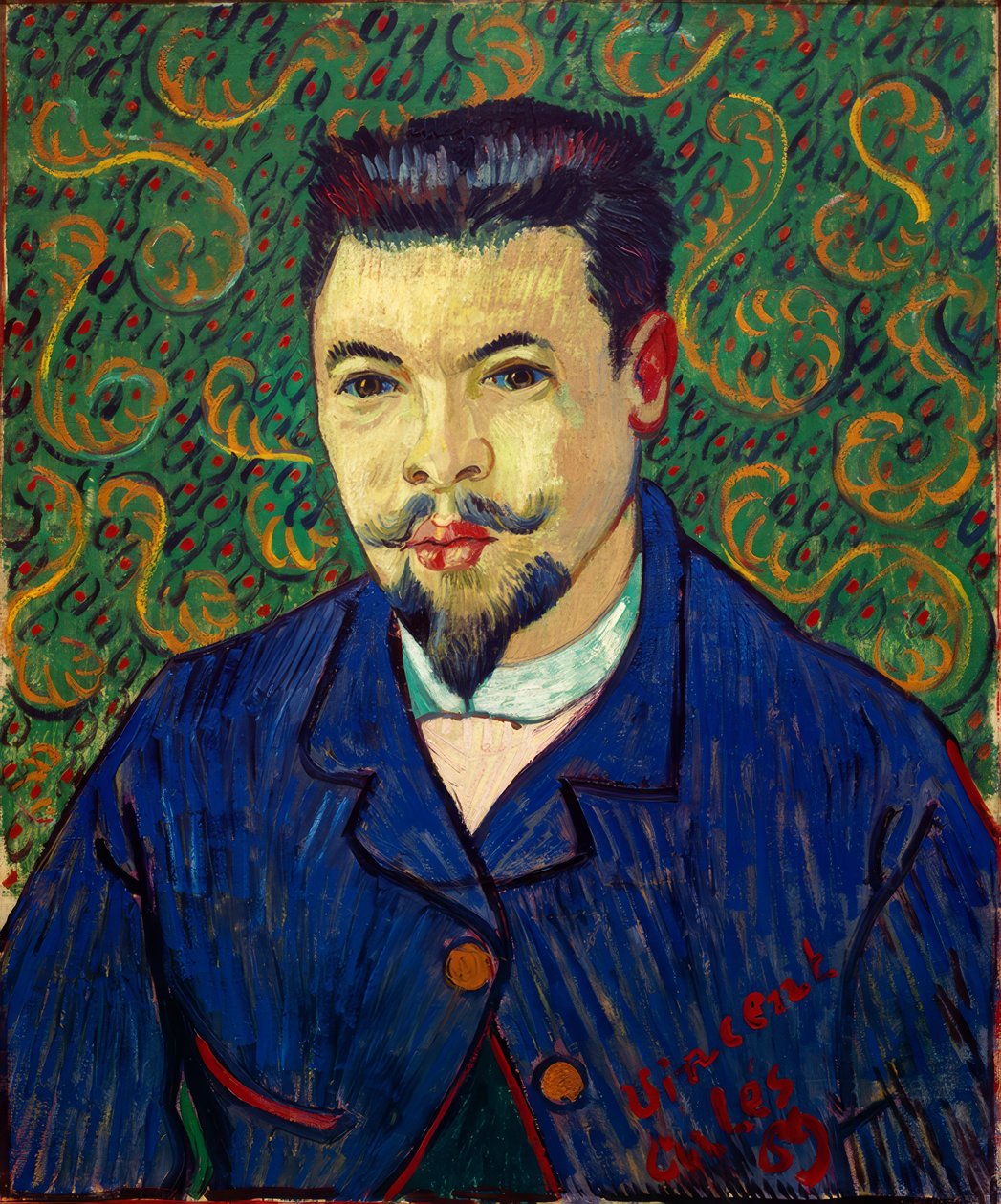 Ritratto del dottor Felix Rey da Vincent van Gogh