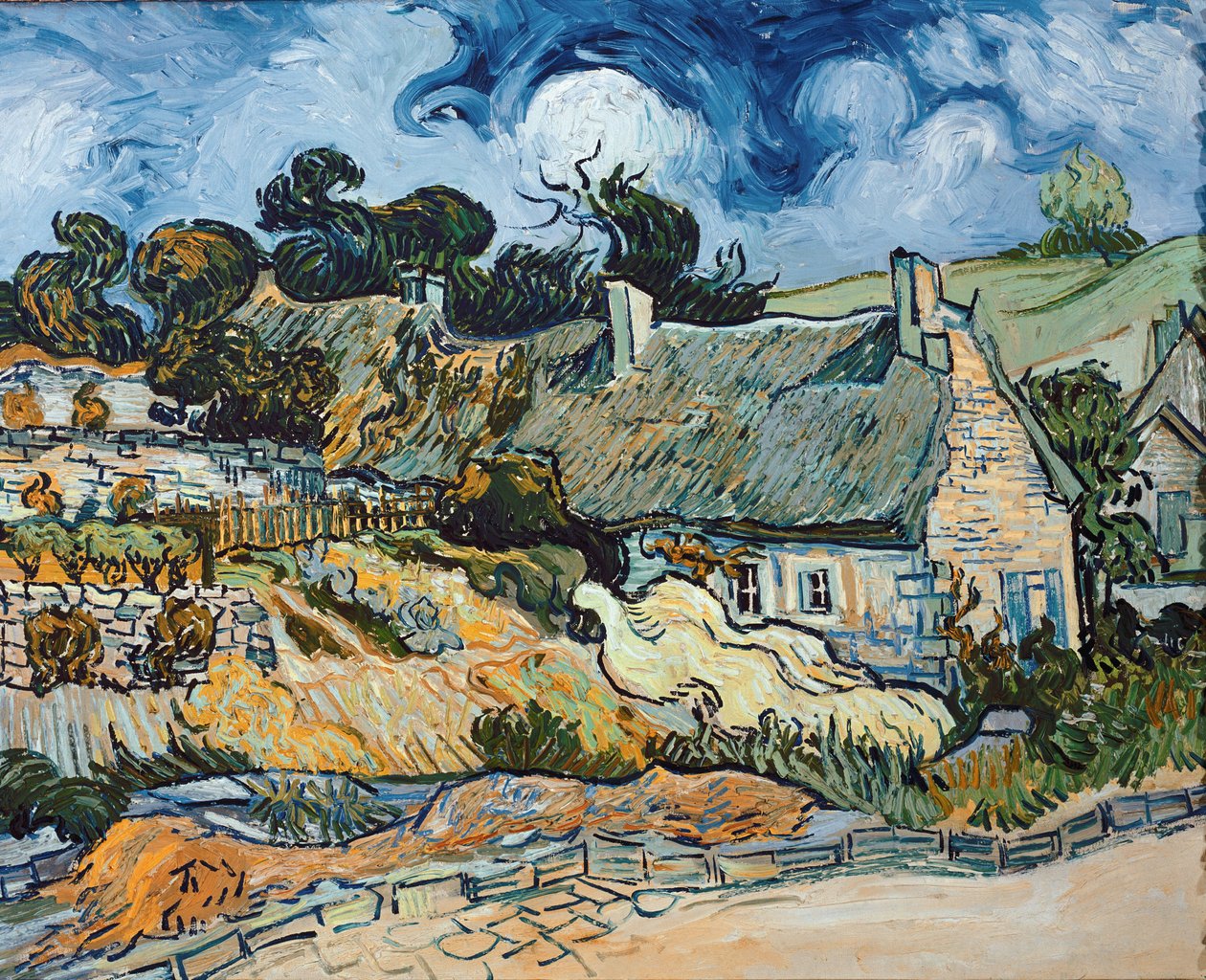 Chaumes de Cordeville ad Auvers-Sur-Oise da Vincent van Gogh