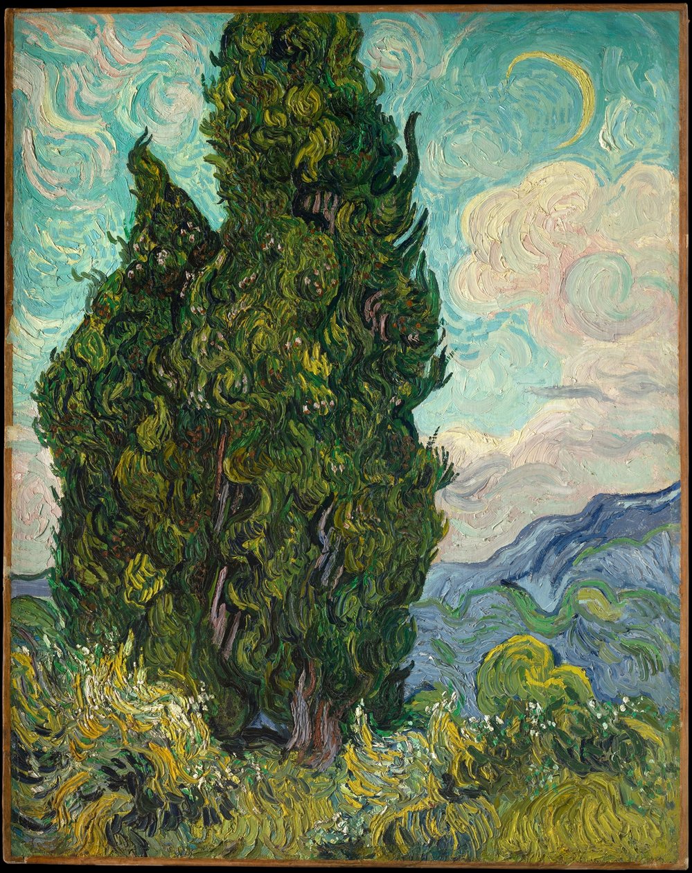 Cipressi da Vincent van Gogh