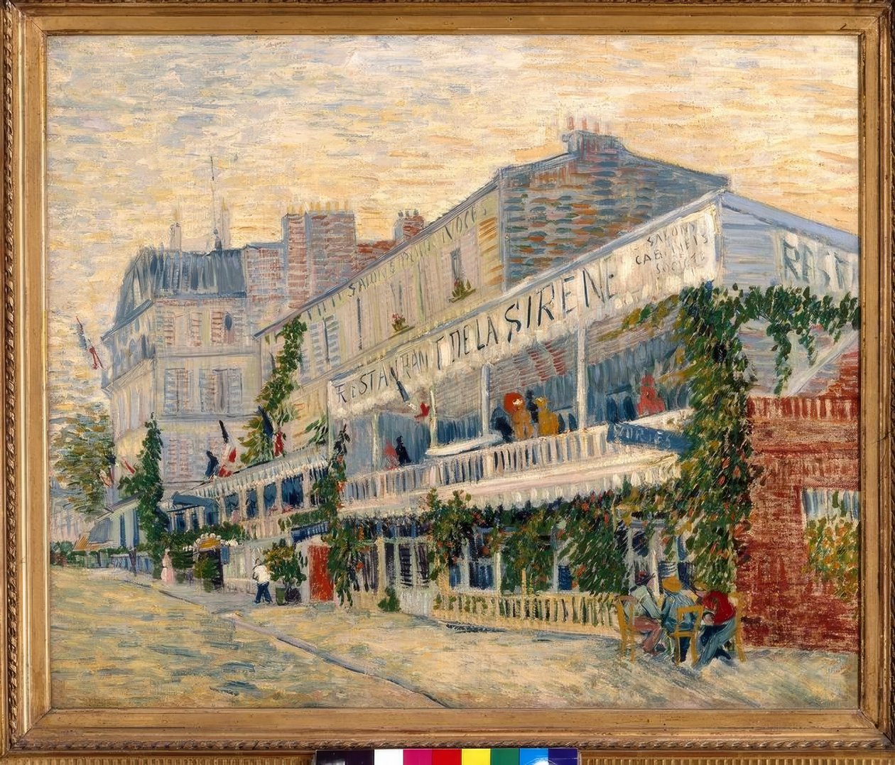 Il ristorante de la Sirène ad Asnières da Vincent van Gogh