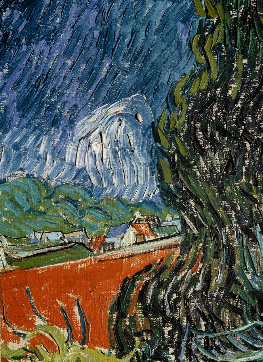 Il giardino del Dottor Gachet ad Auvers-sur-Oise (dettaglio) da Vincent van Gogh