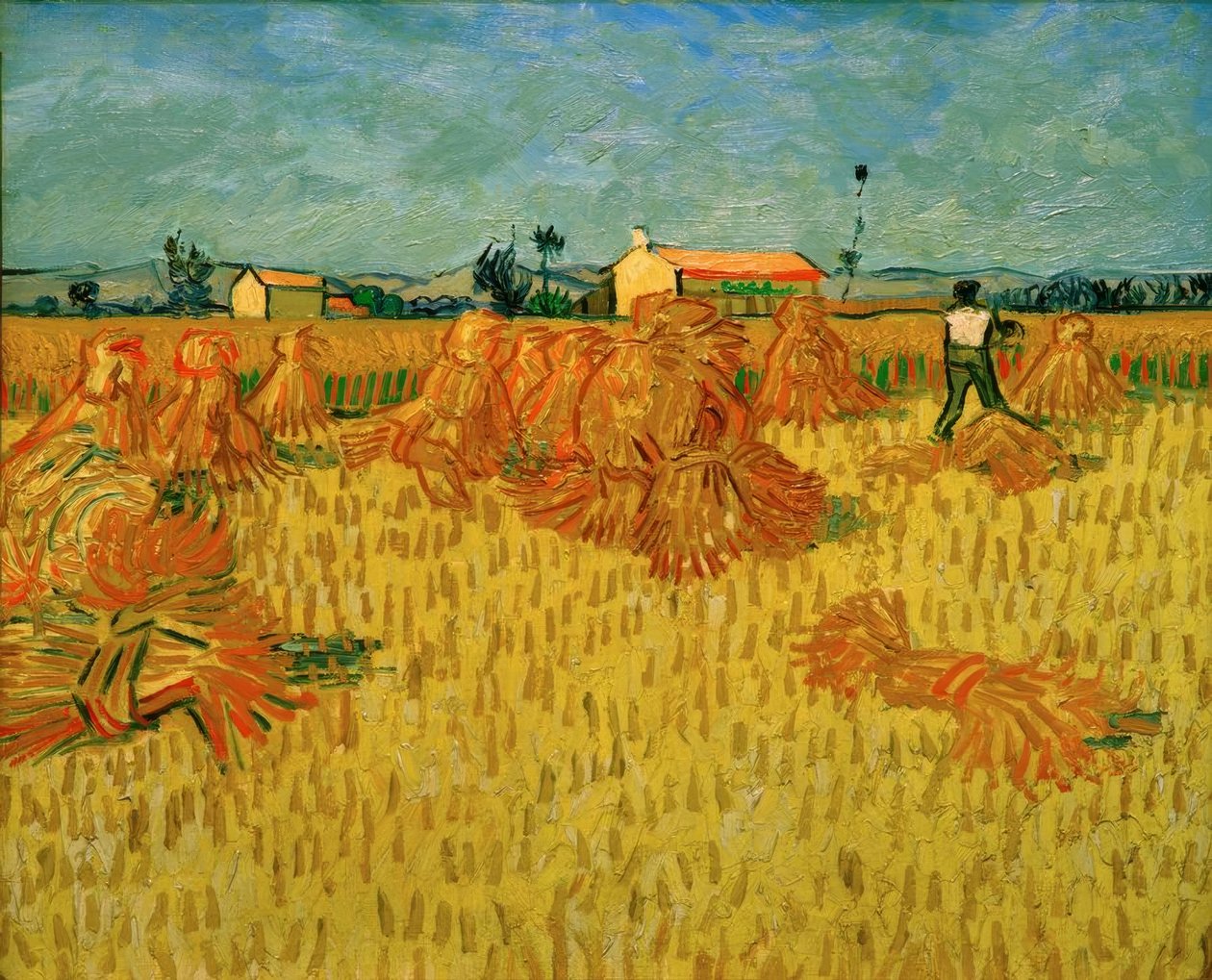 Raccolto in Provenza da Vincent van Gogh