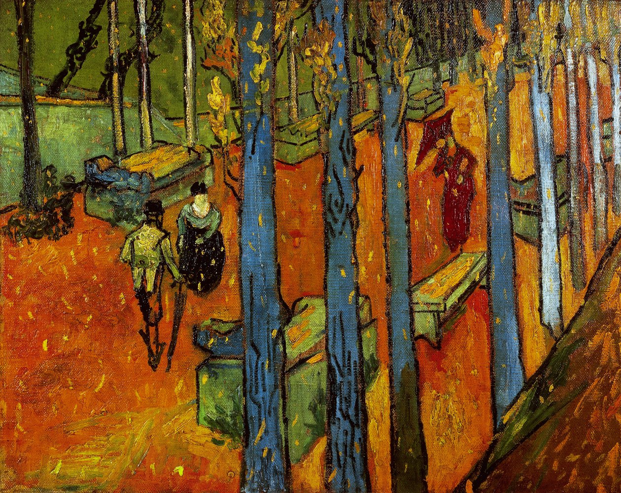Foglie cadenti (Les Alyscamps) da Vincent van Gogh