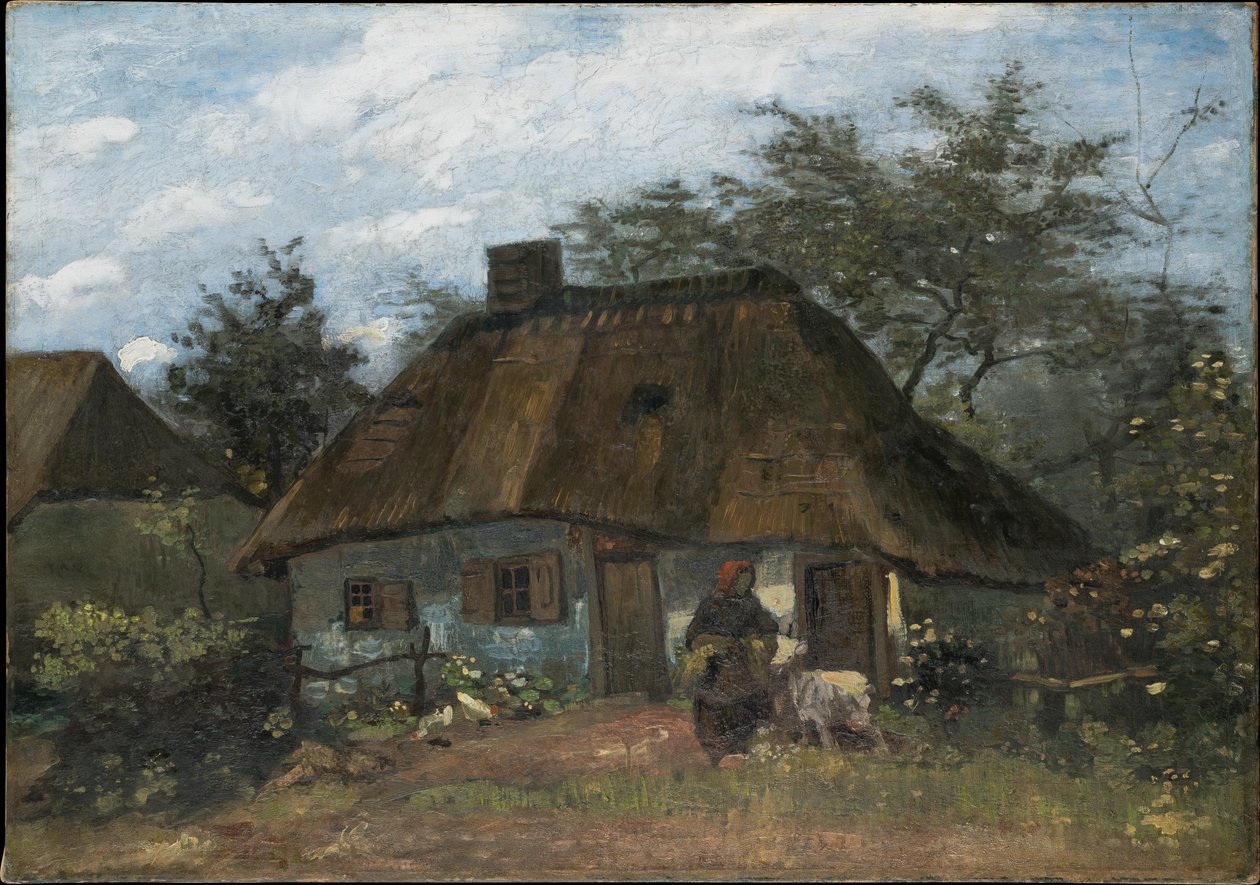 Casa colonica a Nuenen da Vincent van Gogh