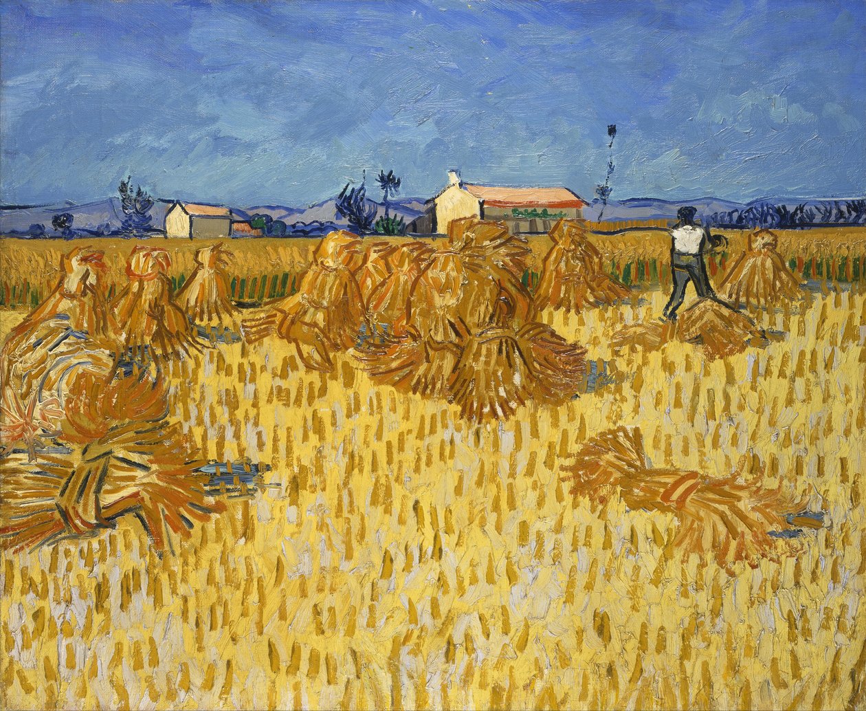 Il raccolto in Provenza da Vincent van Gogh