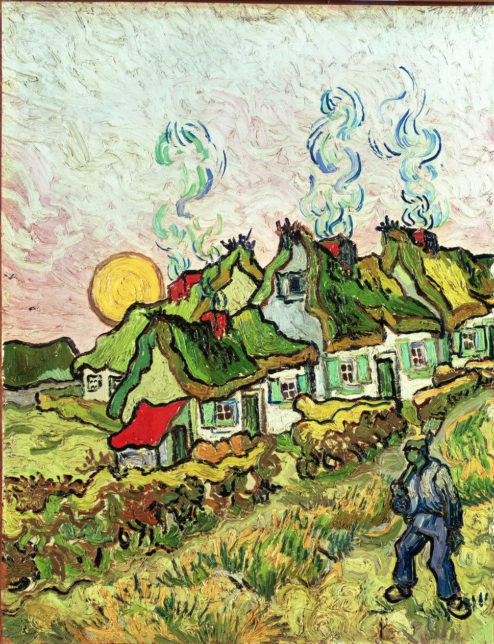 Casa e figura da Vincent van Gogh