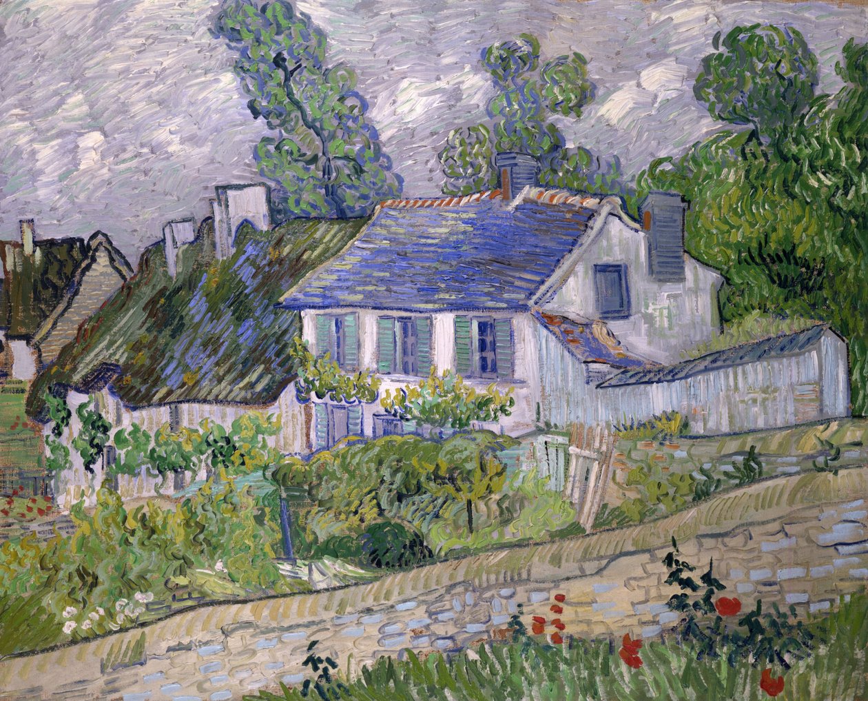Case a Auvers da Vincent van Gogh