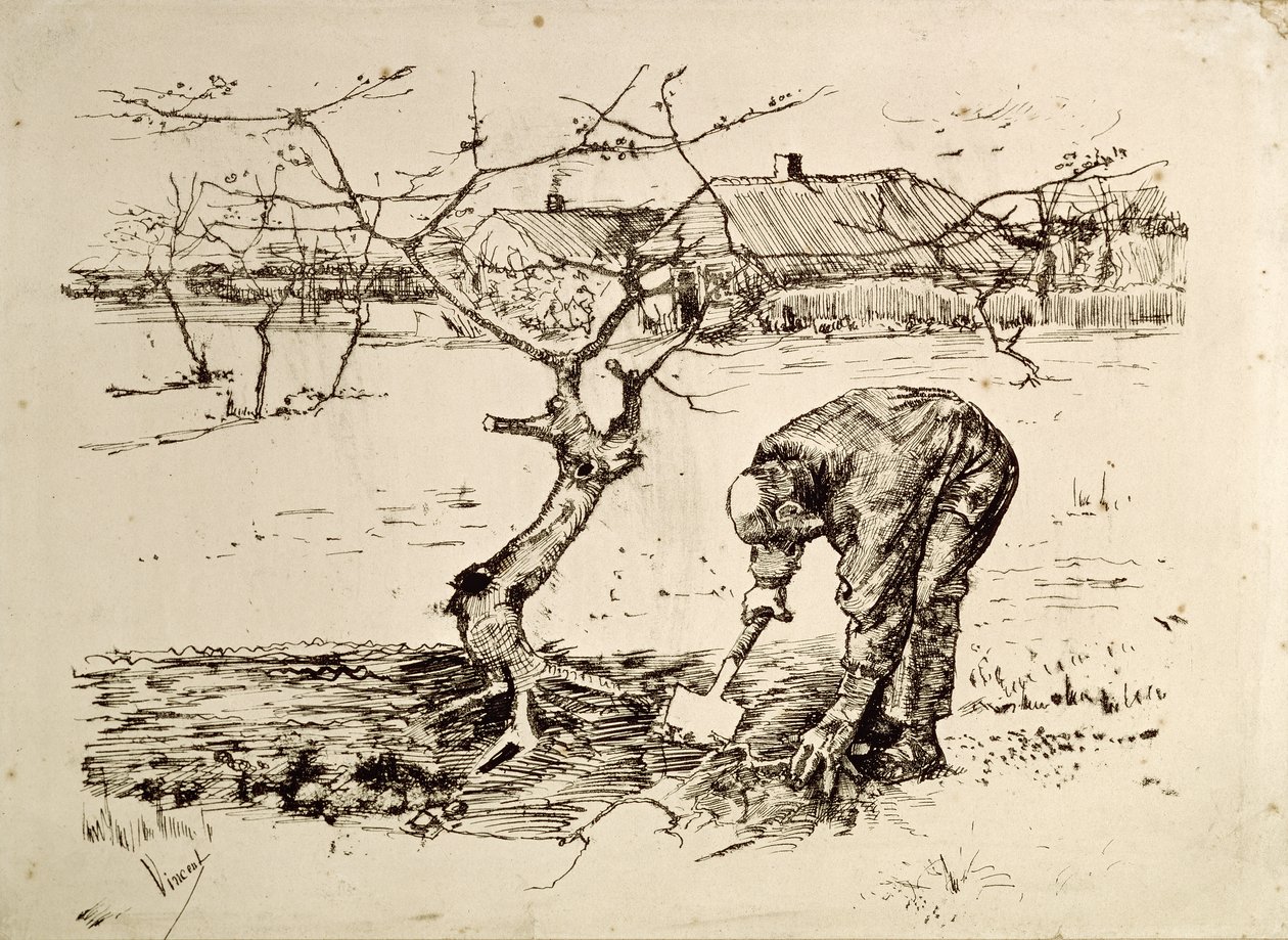 Nel frutteto da Vincent van Gogh