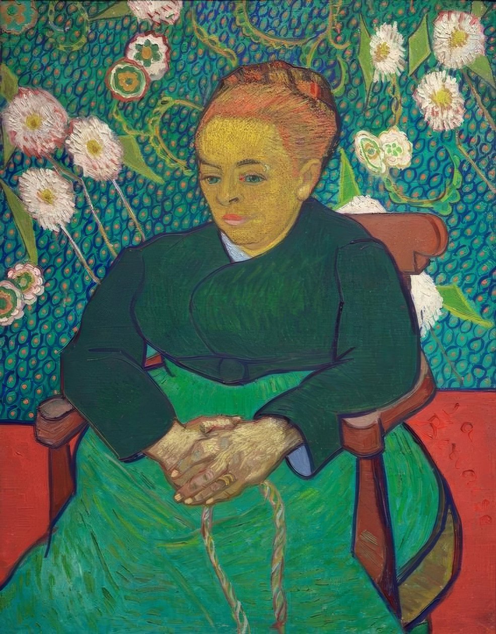 La Berceuse (Augustine Roulin) | Vincent van Gogh