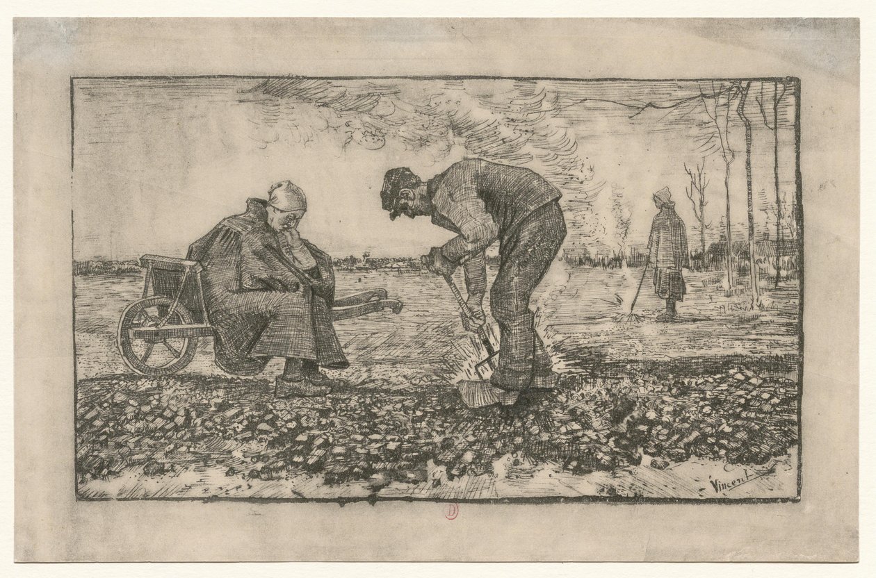 [Il lavoro nei campi] da Vincent van Gogh