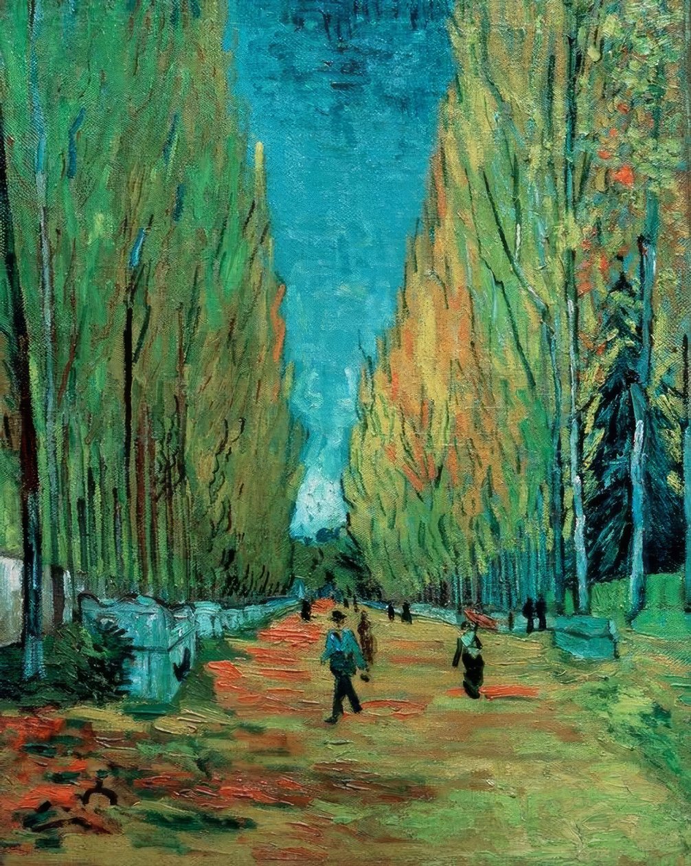 Les Alyscamps da Vincent van Gogh