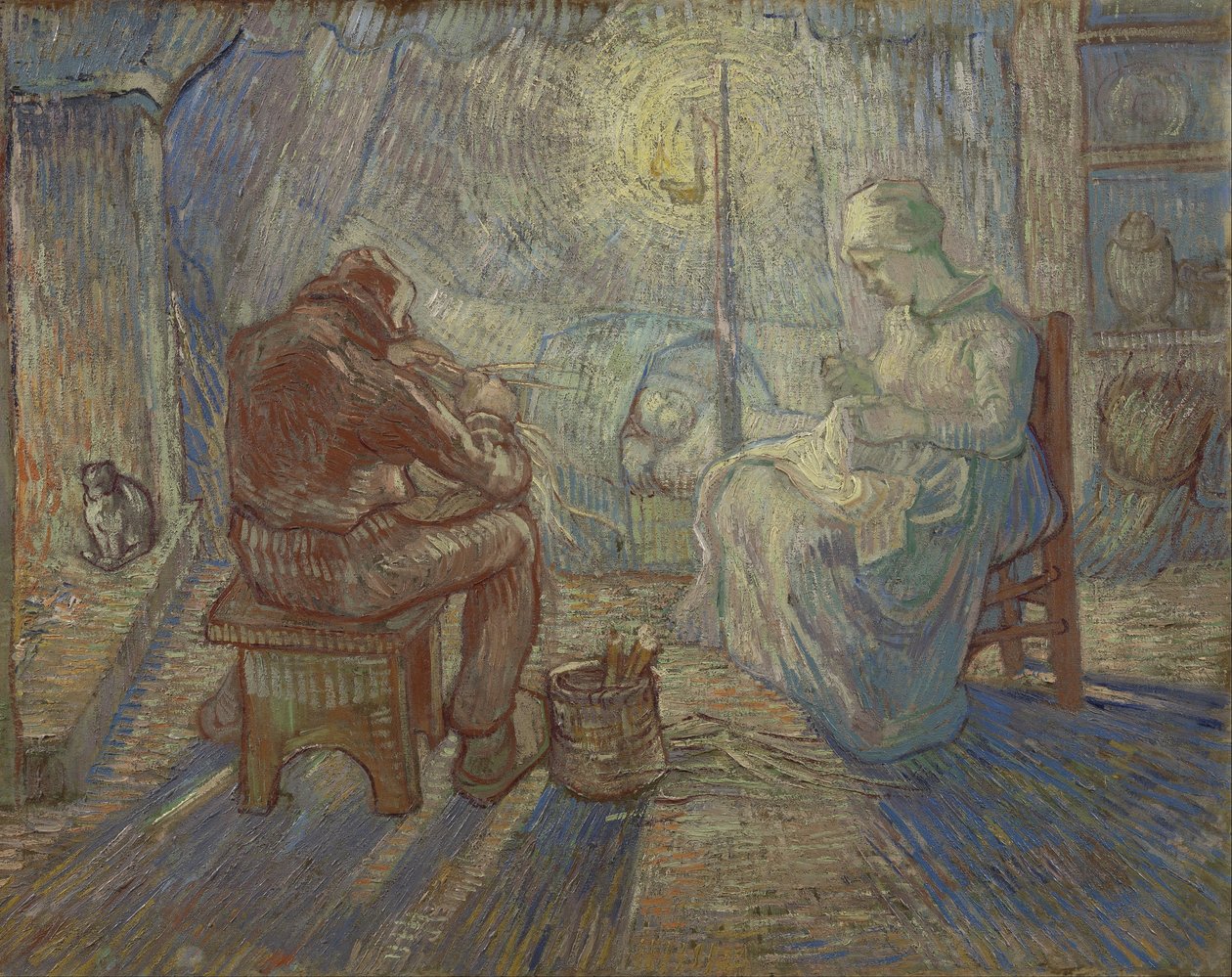 Notte (da Millet) da Vincent van Gogh