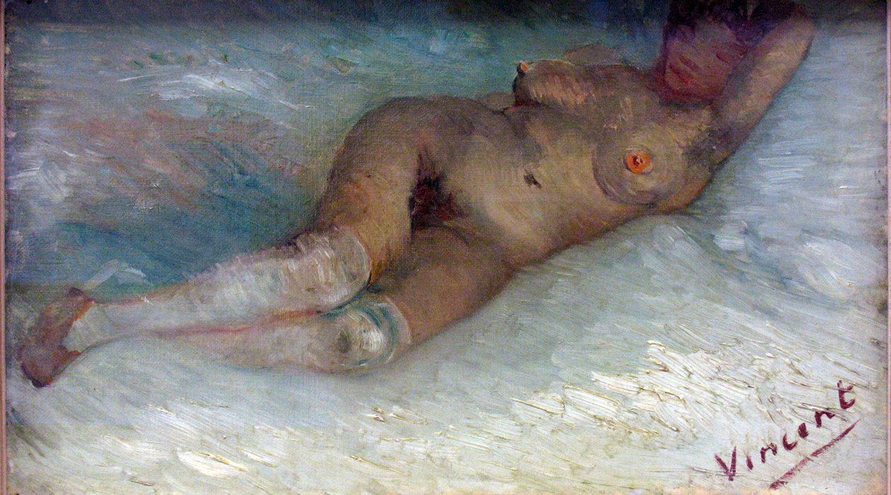 Nudo disteso da Vincent van Gogh