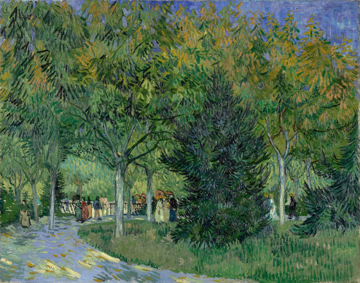 Sentiero nel Parco di Arles, 1888 da Vincent van Gogh