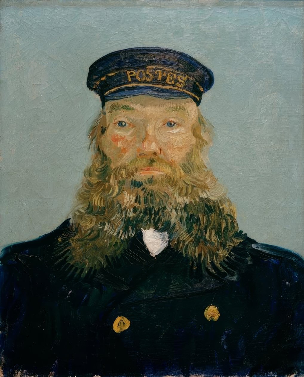 Ritratto di Joseph Roulin da Vincent van Gogh