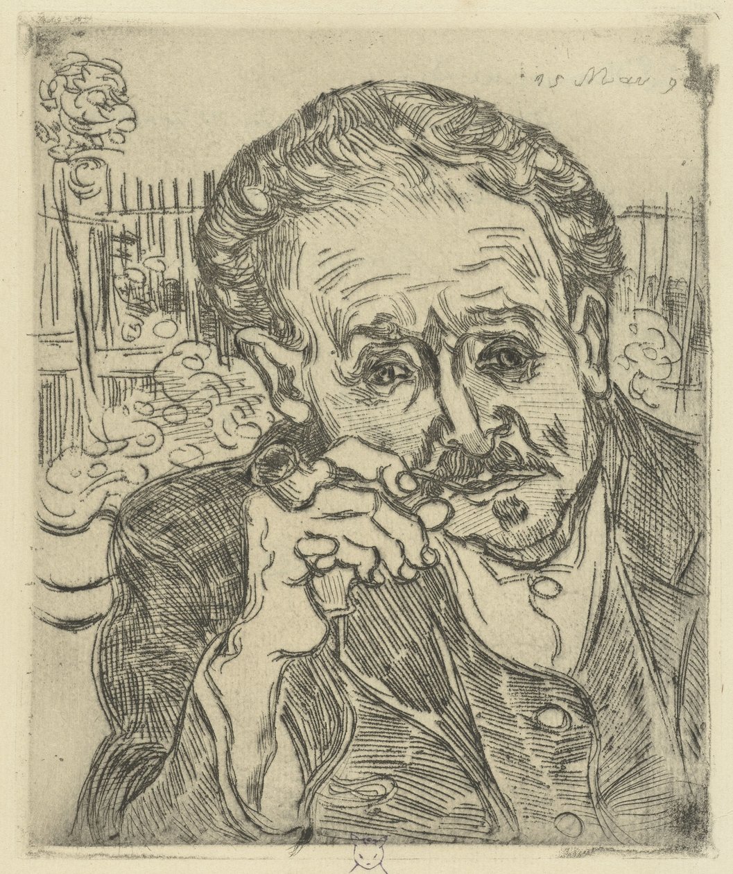 Ritratto del Dr. Gachet da Vincent van Gogh