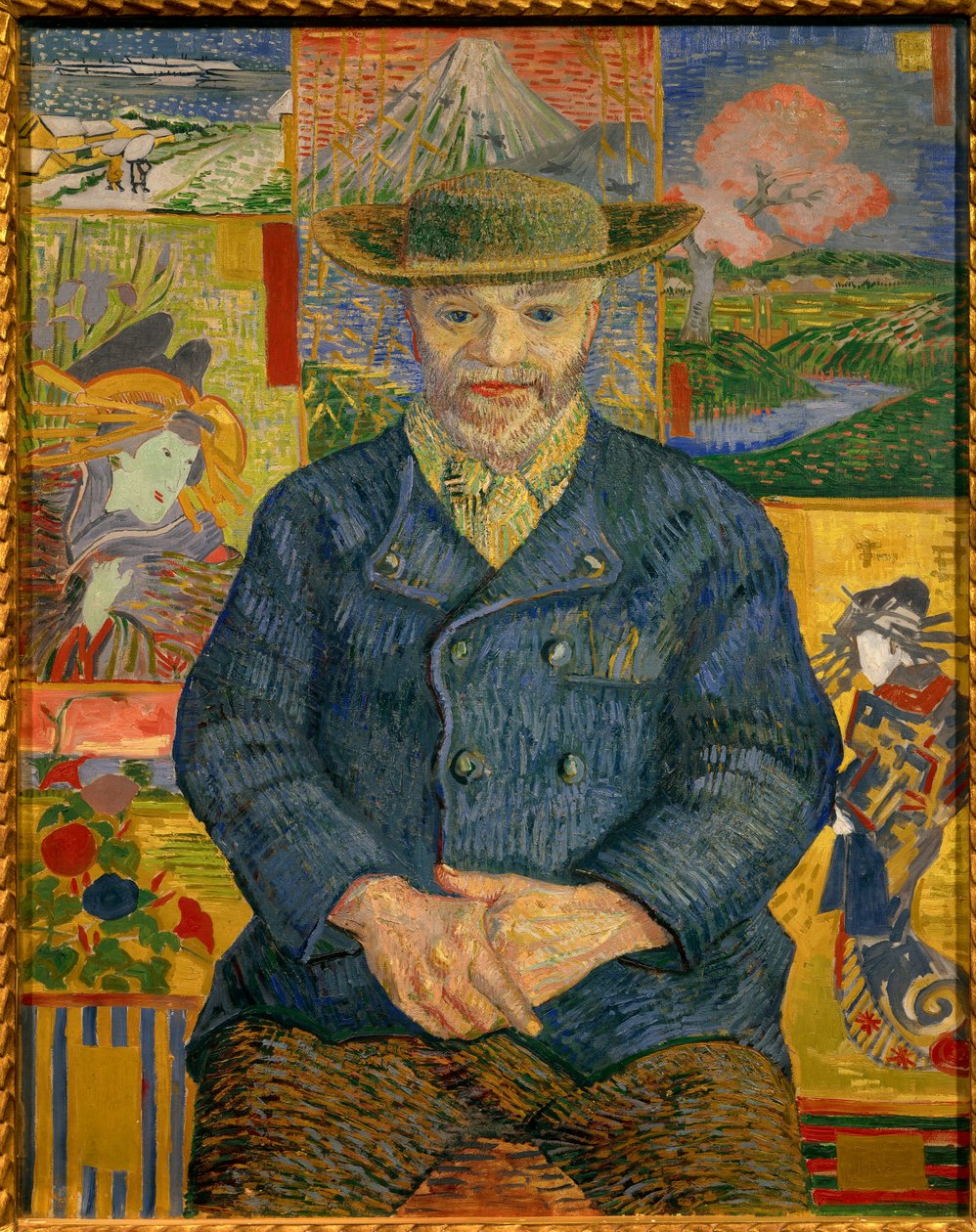 Ritratto di Père Tanguy da Vincent van Gogh