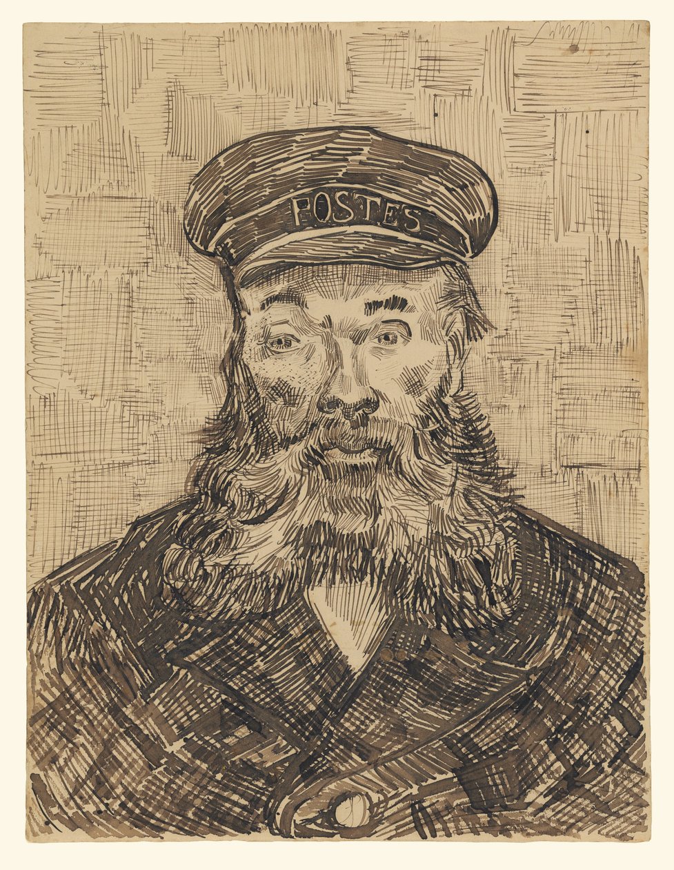Ritratto di Joseph Roulin da Vincent van Gogh