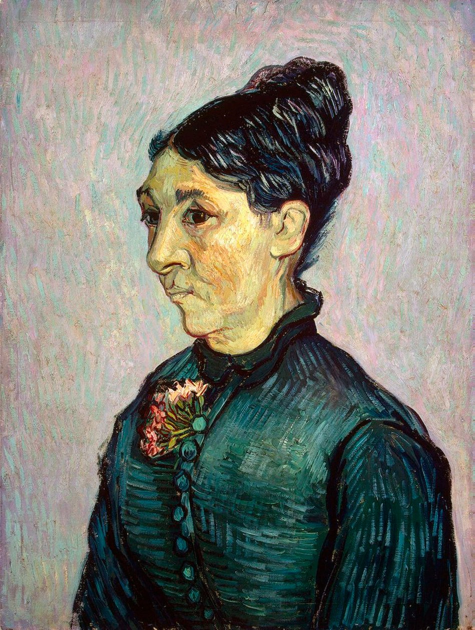 Ritratto di Madame Jeanne Lafuye Trabuc, 1889 da Vincent van Gogh