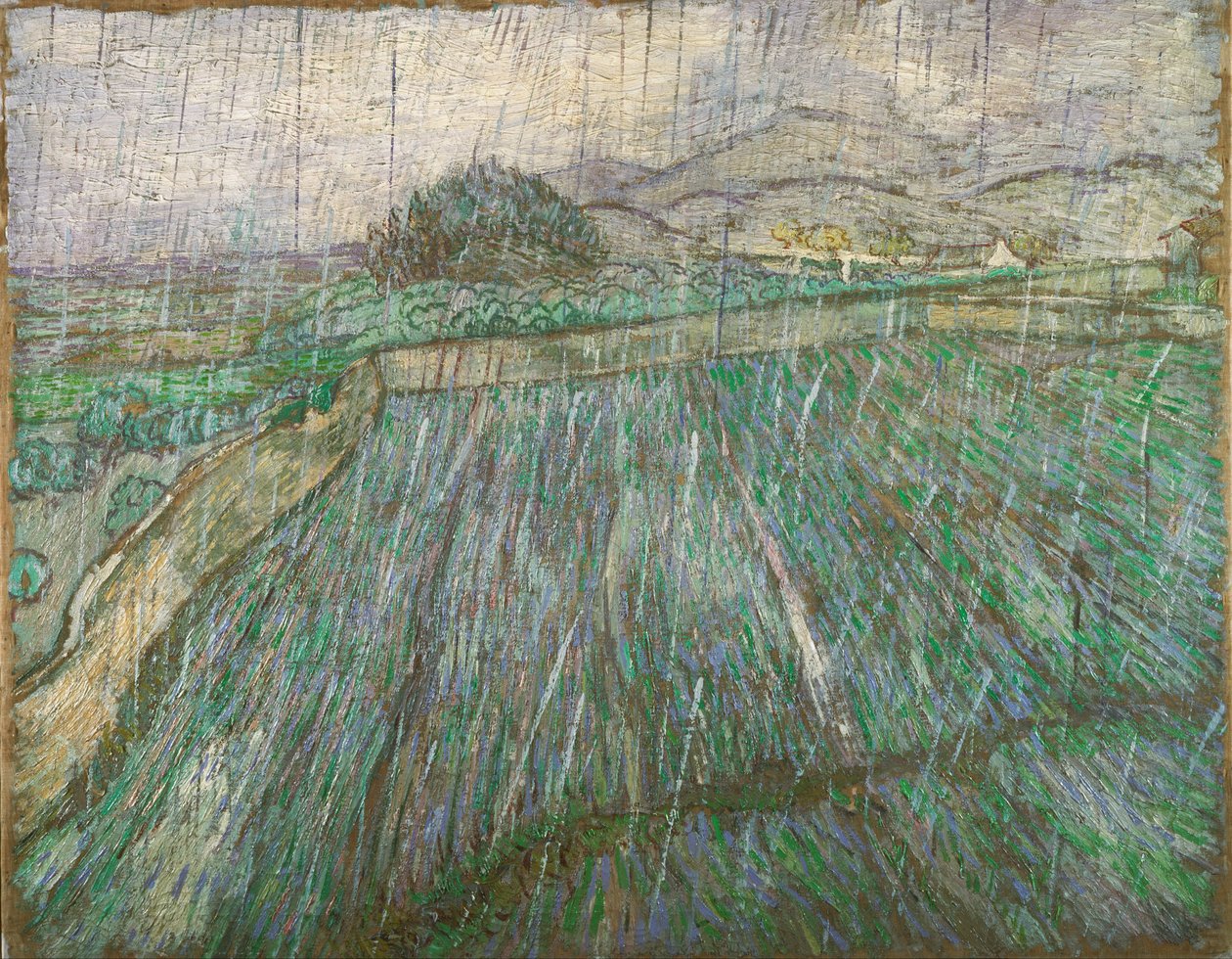Pioggia da Vincent van Gogh