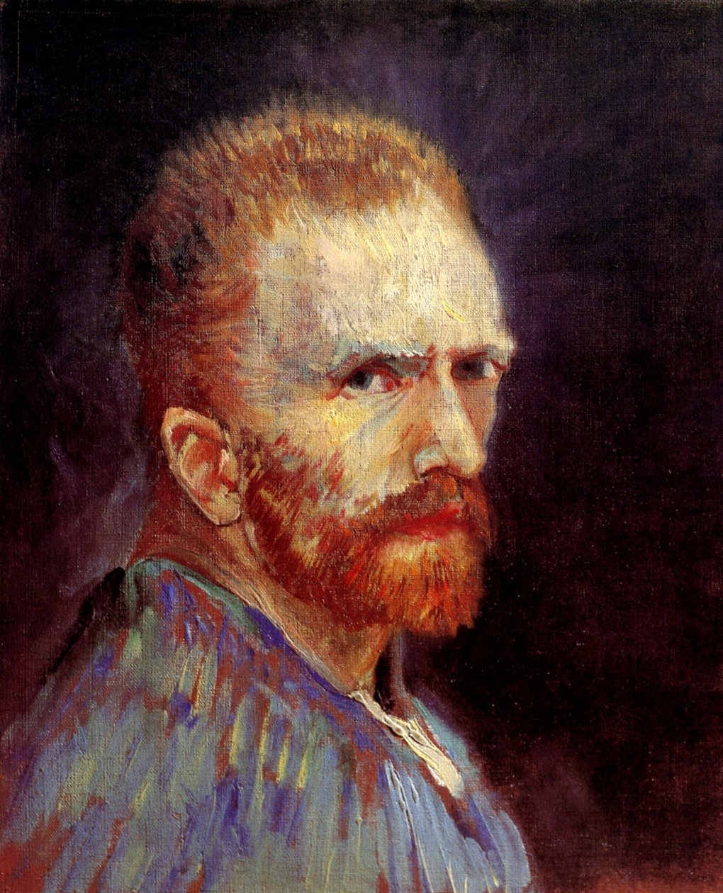 Autoritratto, 1887 circa (olio su tela) da Vincent van Gogh