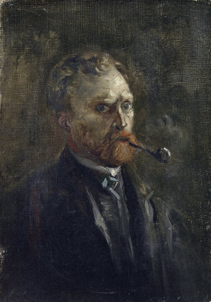 Autoritratto (dettaglio) da Vincent van Gogh
