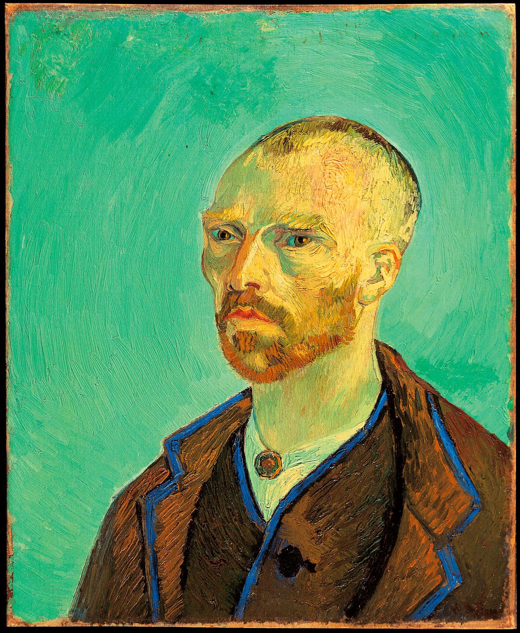 Autoritratto dedicato a Gauguin da Vincent van Gogh