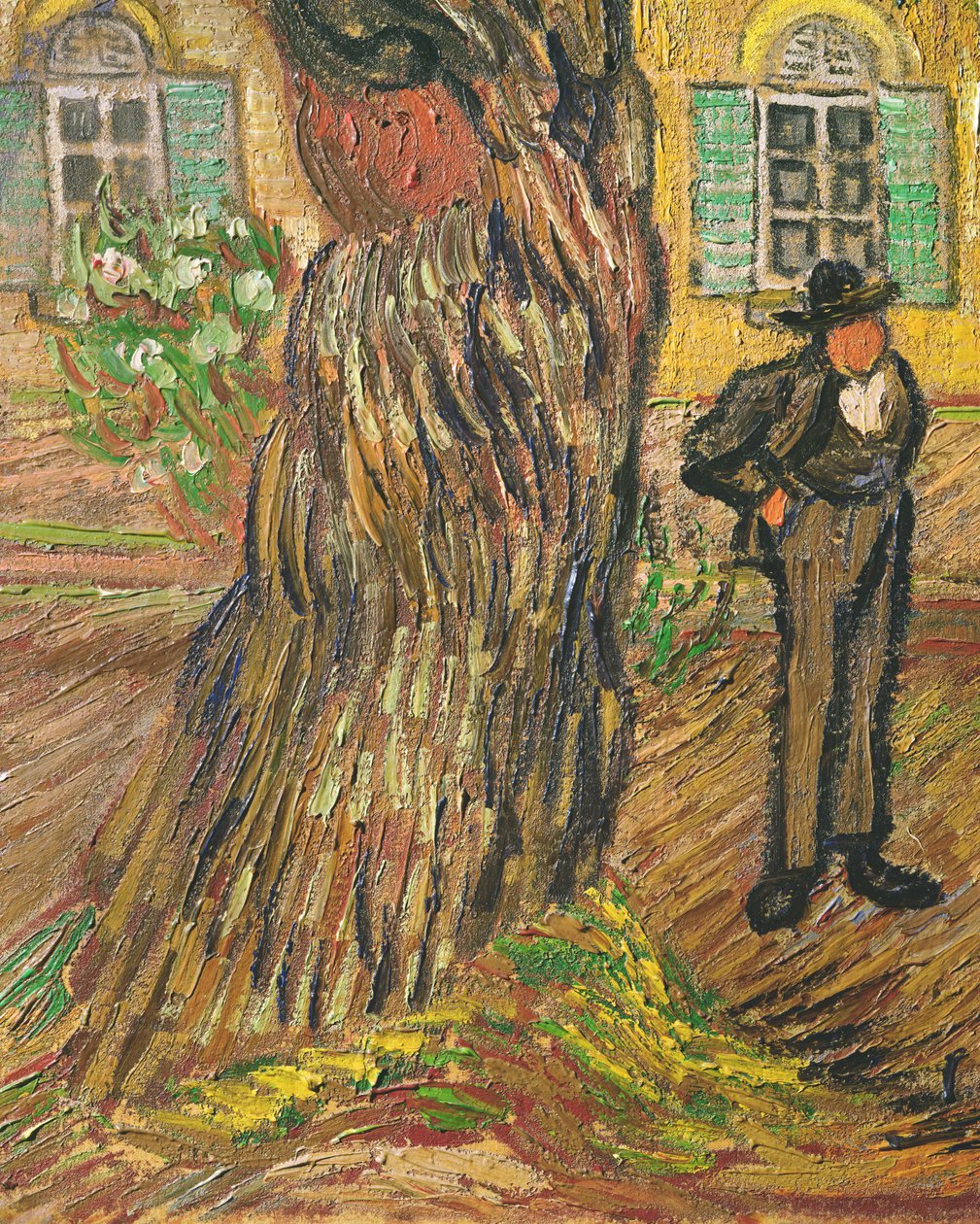 Ospedale di San Paolo, Saint-Rémy (dettaglio) da Vincent van Gogh
