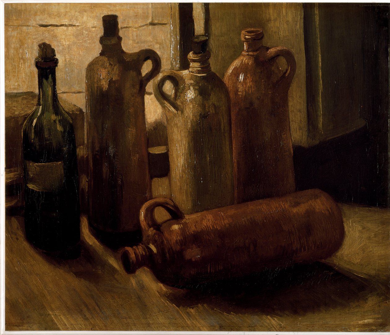 Natura morta. Bottiglie da Vincent van Gogh