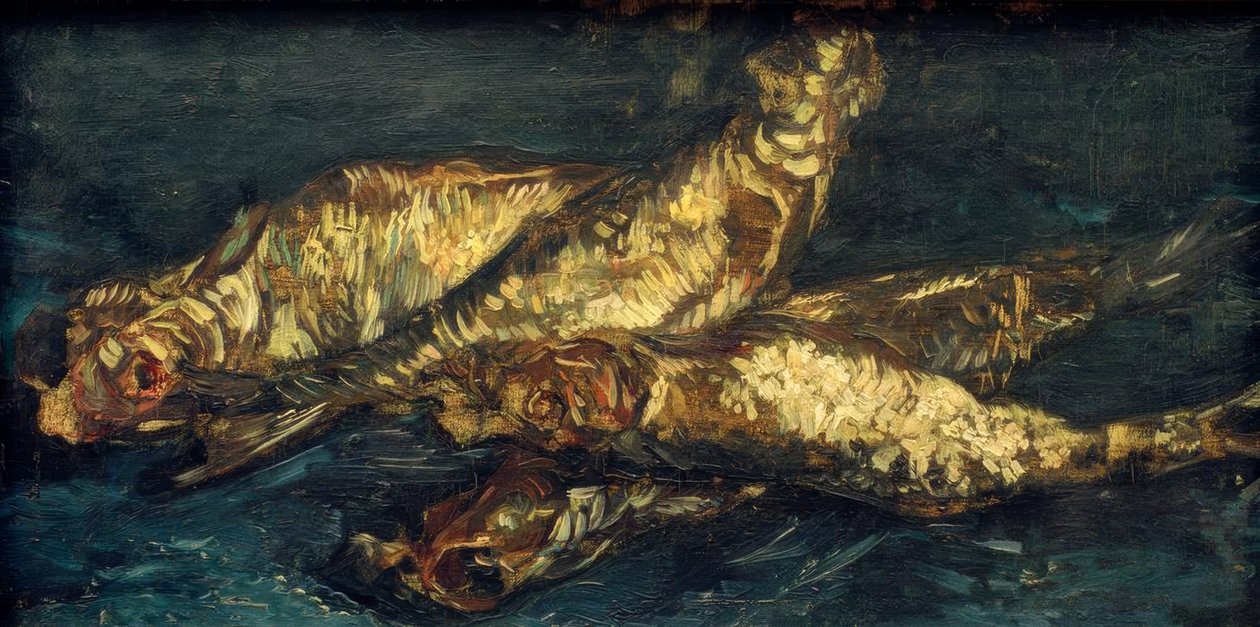 Natura morta con aringhe da Vincent van Gogh
