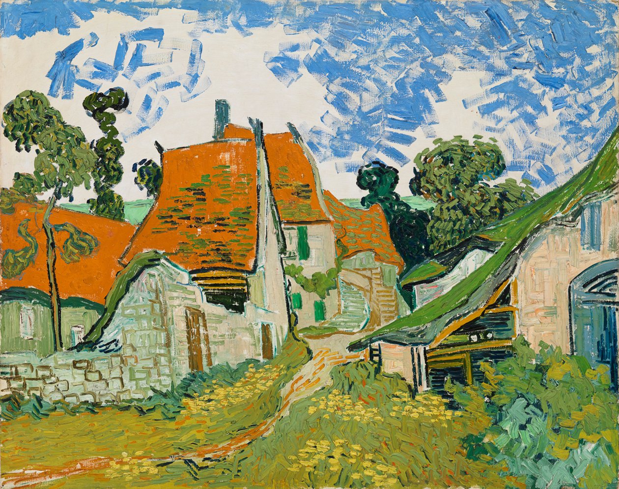 Via ad Auvers-sur-Oise da Vincent van Gogh