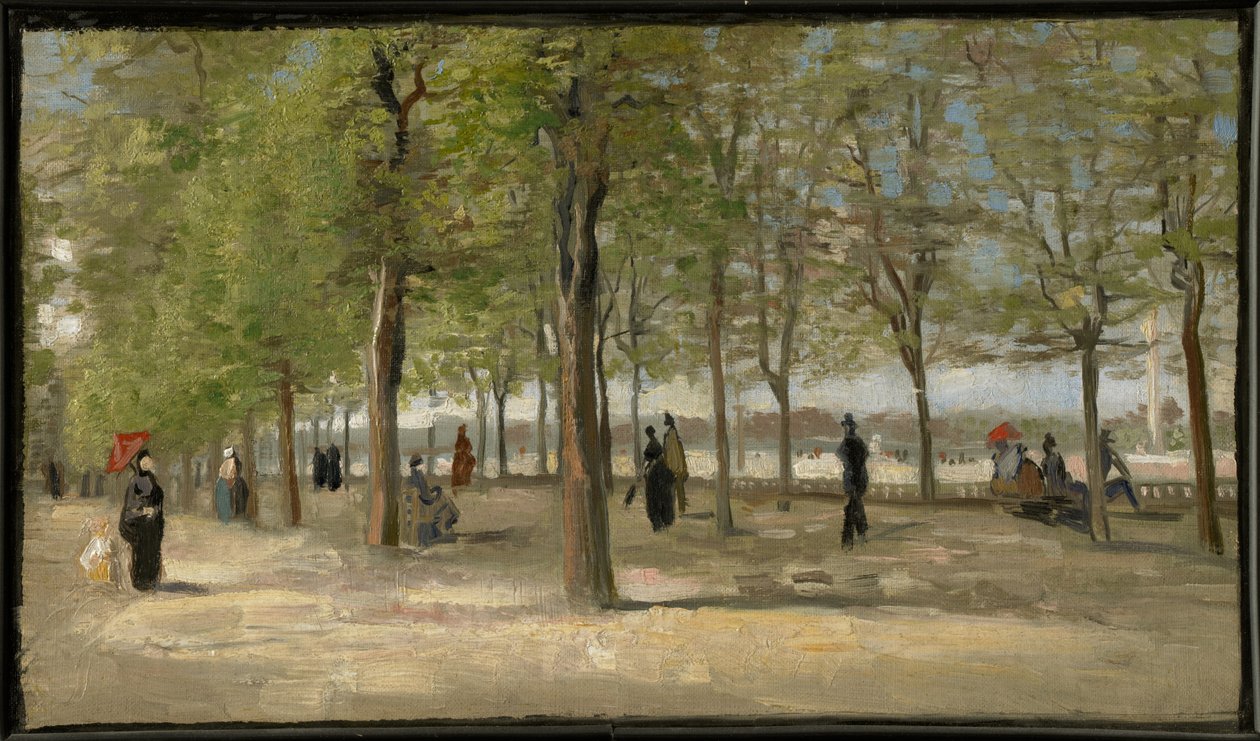 Terrazza nei Giardini del Lussemburgo da Vincent van Gogh